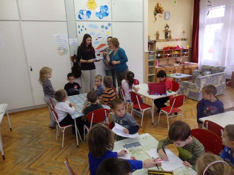 Egészségügyi főiskolások előadása