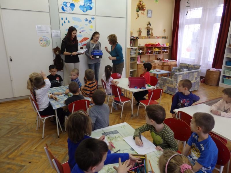 Egészségügyi főiskolások előadása