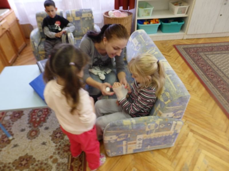 Egészségügyi főiskolások előadása
