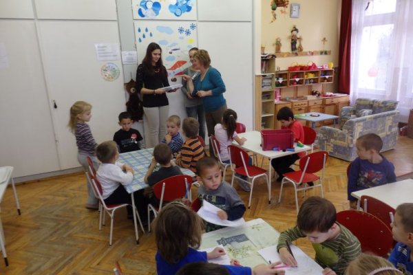 Egészségügyi főiskolások előadása